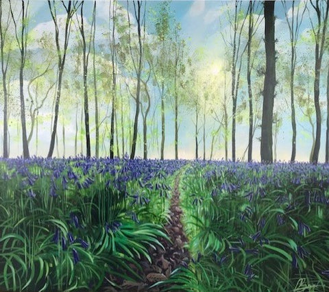 Bluebell Deer Path