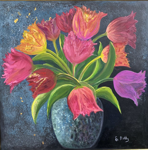 A Vase of Tulips