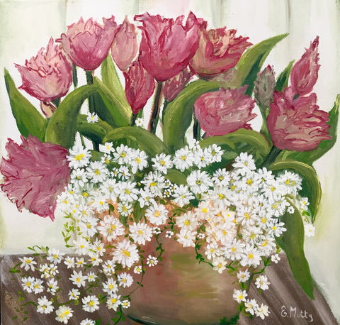 Tulips and Daisies