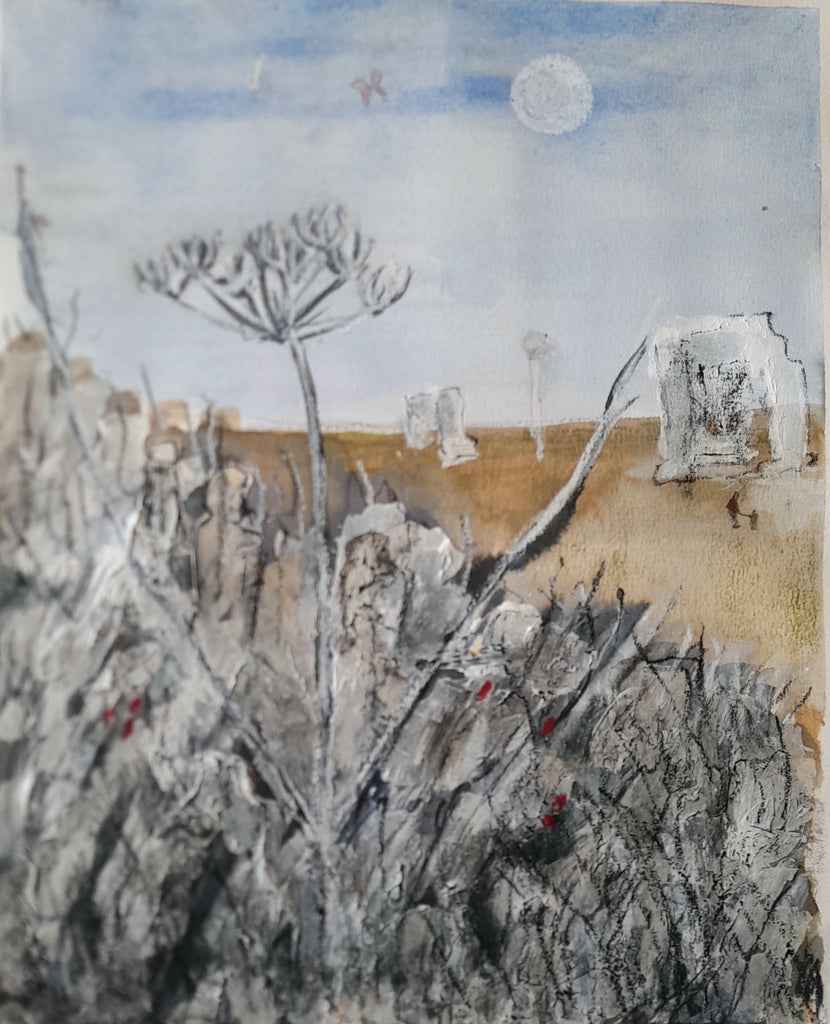 Winter Stones and Frosty Florets