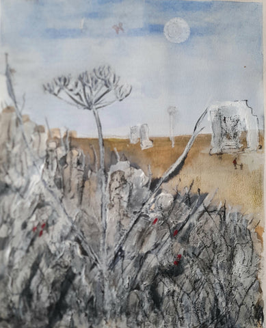 Winter Stones and Frosty Florets