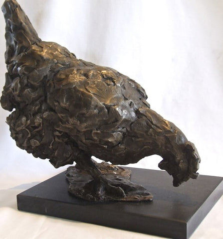 Mabel Hen, Bronze Resin