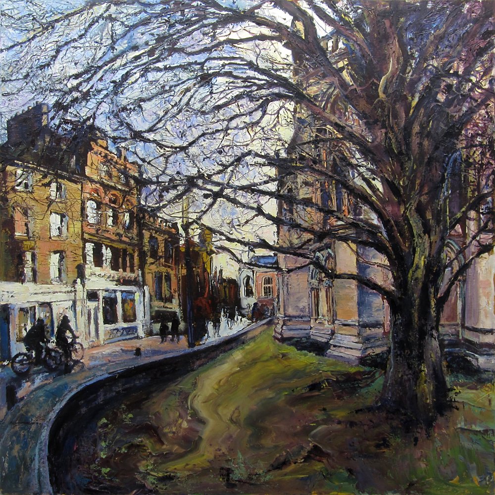 Evening Light St. John's Street Cambridge