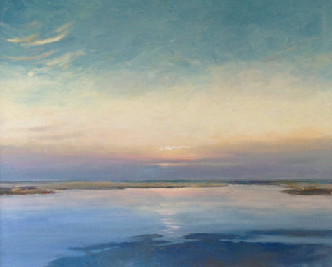 Misty Sunset, North Norfolk