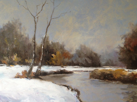 Snowy Grantchester Meadows