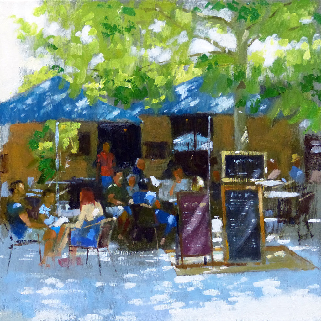 Cafe, Lourmarin Provence